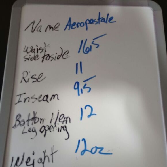 Aeropostale Shorts Men's 33 Blue Plaid - Picture 5 of 5